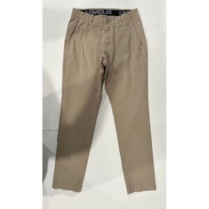 Under Armour Men's Khaki Chino Pants Casual Comfort‎ Everyday Wear - Size 30x30.